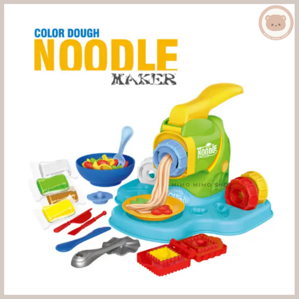 MAINAN CETAKAN PLAYDOUGH NOODLE MAKER COLOUR DOUGH