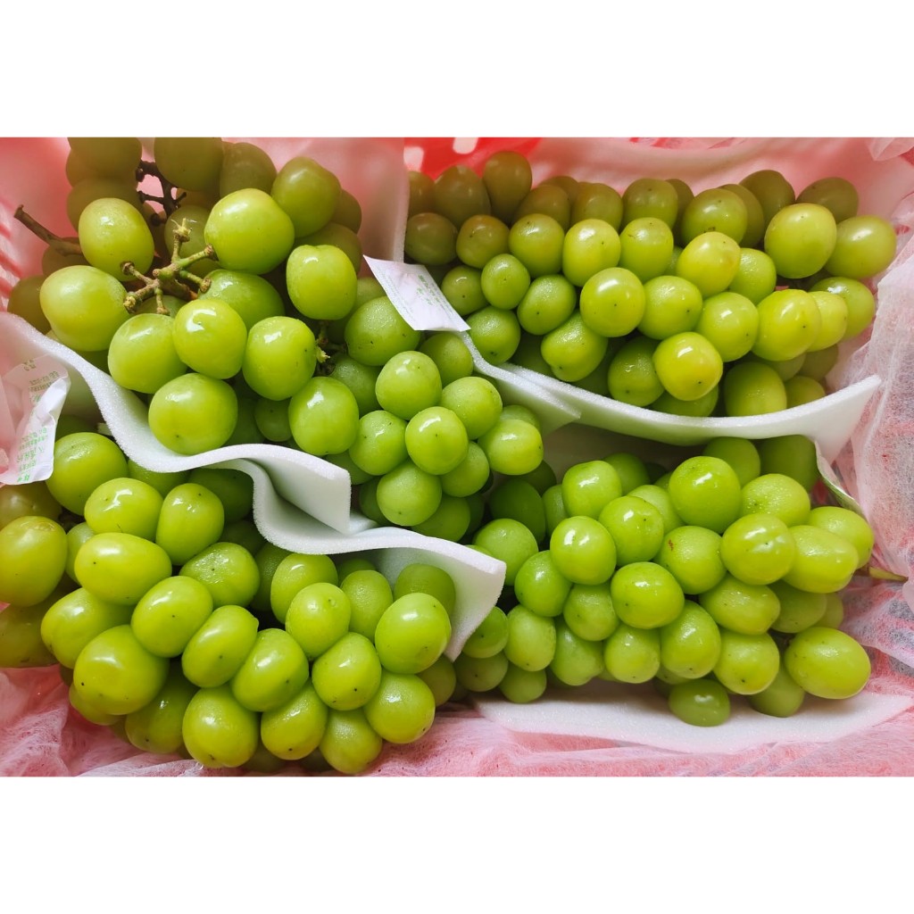 Shine Muscat curah / Anggur Sultan / Anggur Hijau Sultan 500gr