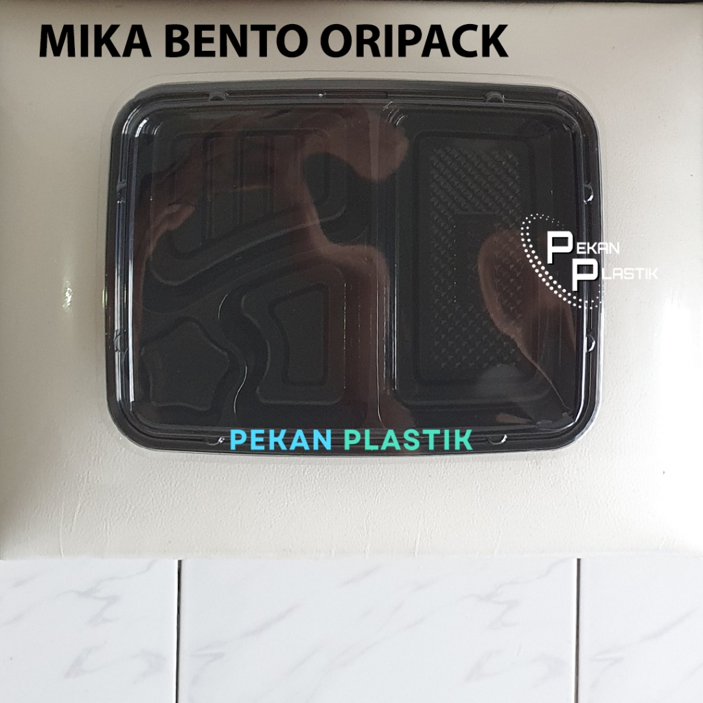 Mika Box Bento 4 Sekat / Kotak Nasi Bento 4 sekat
