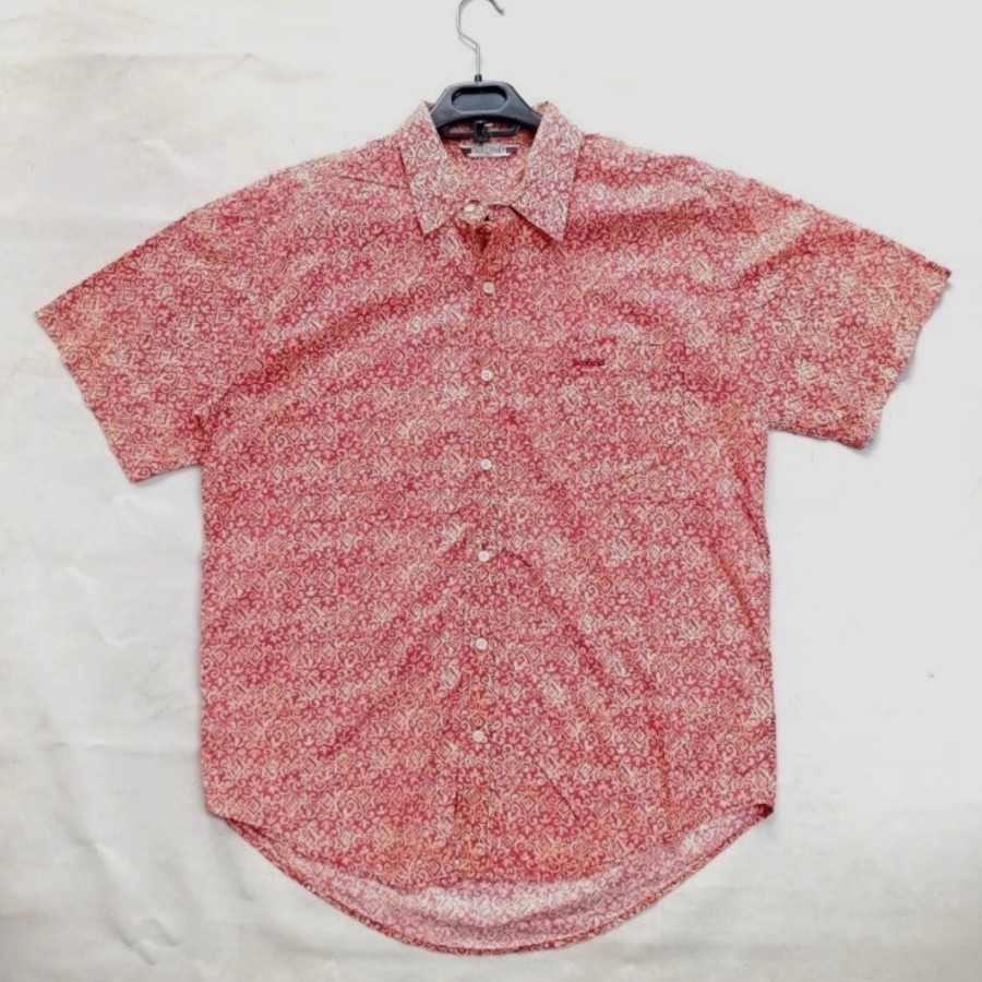 kemeja vintage scofield casual aloha fullprint shirt