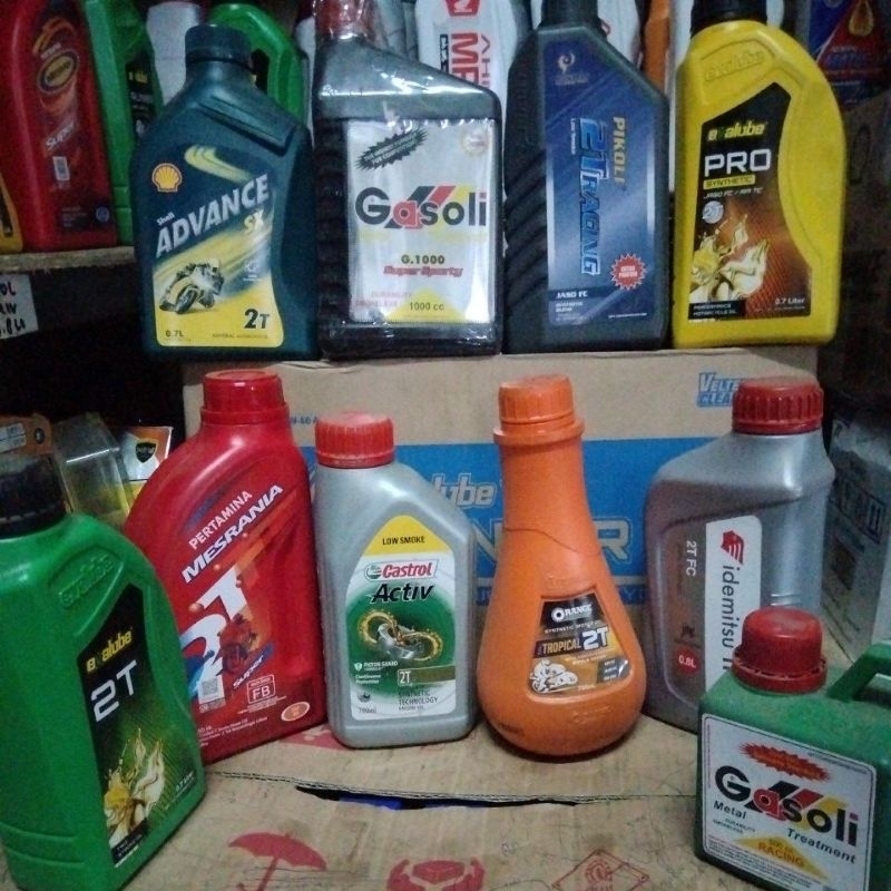 OLI SAMPING MOTOR 2TAK 2 TAK ALL SERIES (PILIH TIPE) OIL SAMPING ORIGINAL SATRIA 2T F1ZR RXK F1 F1Z 