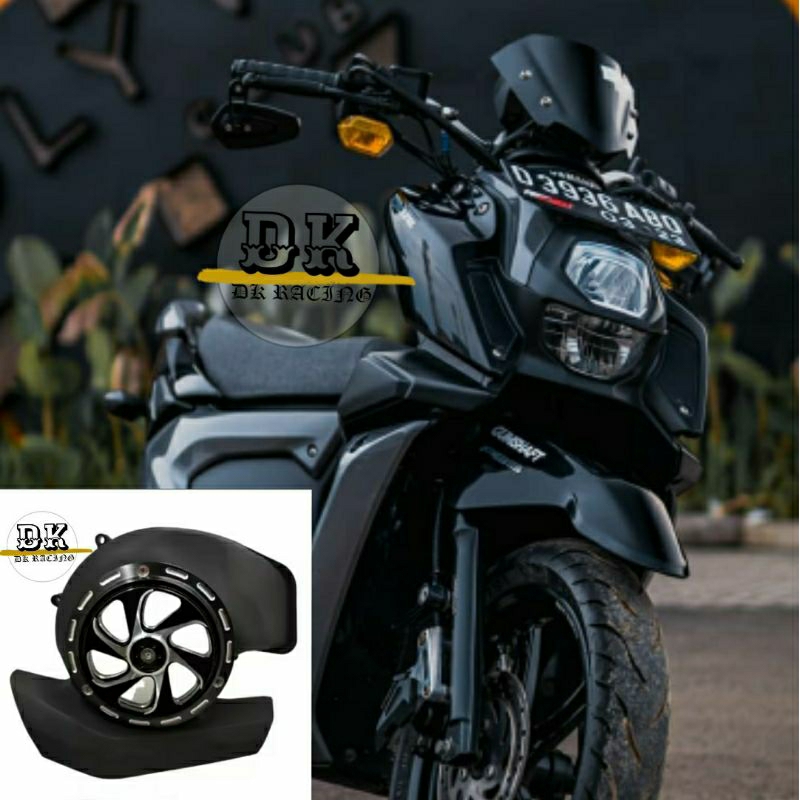 COVER TUTUP KIPAS PLUS SPINER SPINNER VESMET PRESTIGE X RIDE X-RIDE 125 PNP
