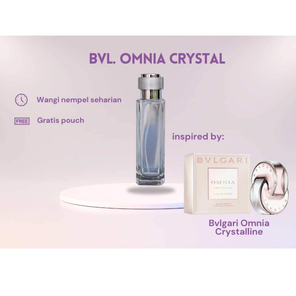 Omnia Crystal inspired by Bvlgari Omnia Crystalline