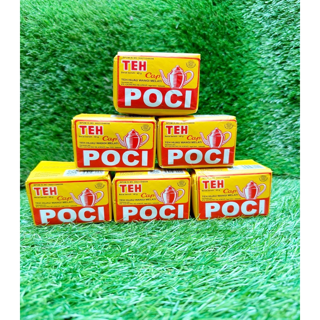 

TEH POCI KUNING TUBRUK WANGI MELATI 1 PAK 10 PCS/TEH POCI KUNING 40GRAM