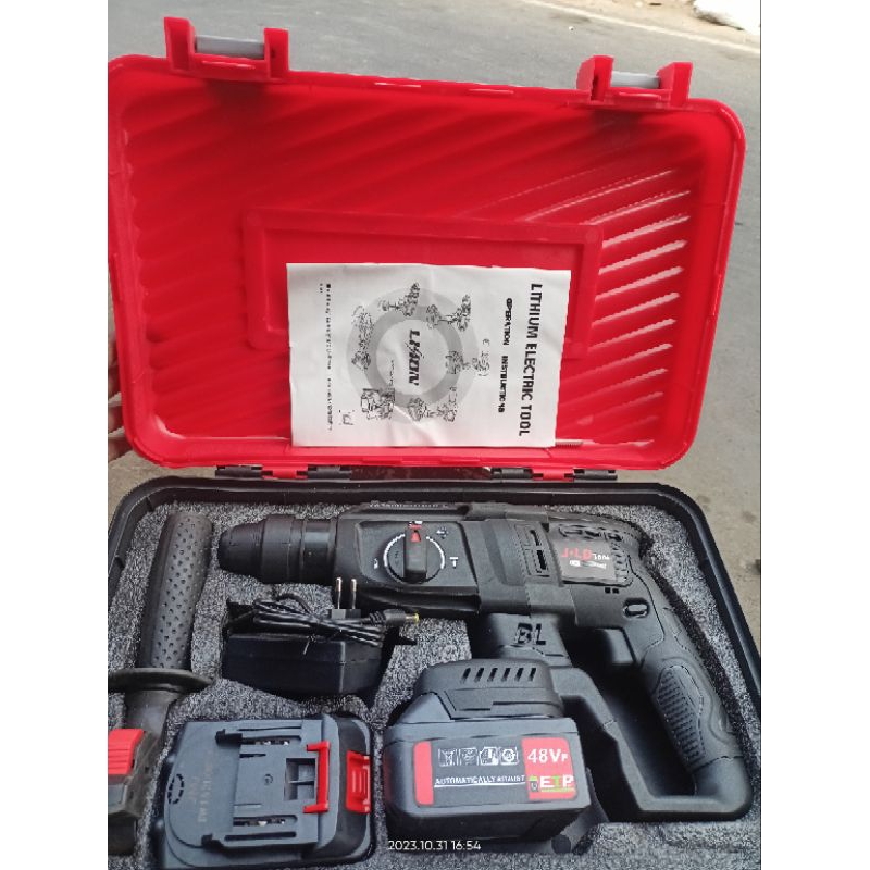 Cordles Rotary Hammer Drill Brushless JLD j26-48v Bor Bobok Beton