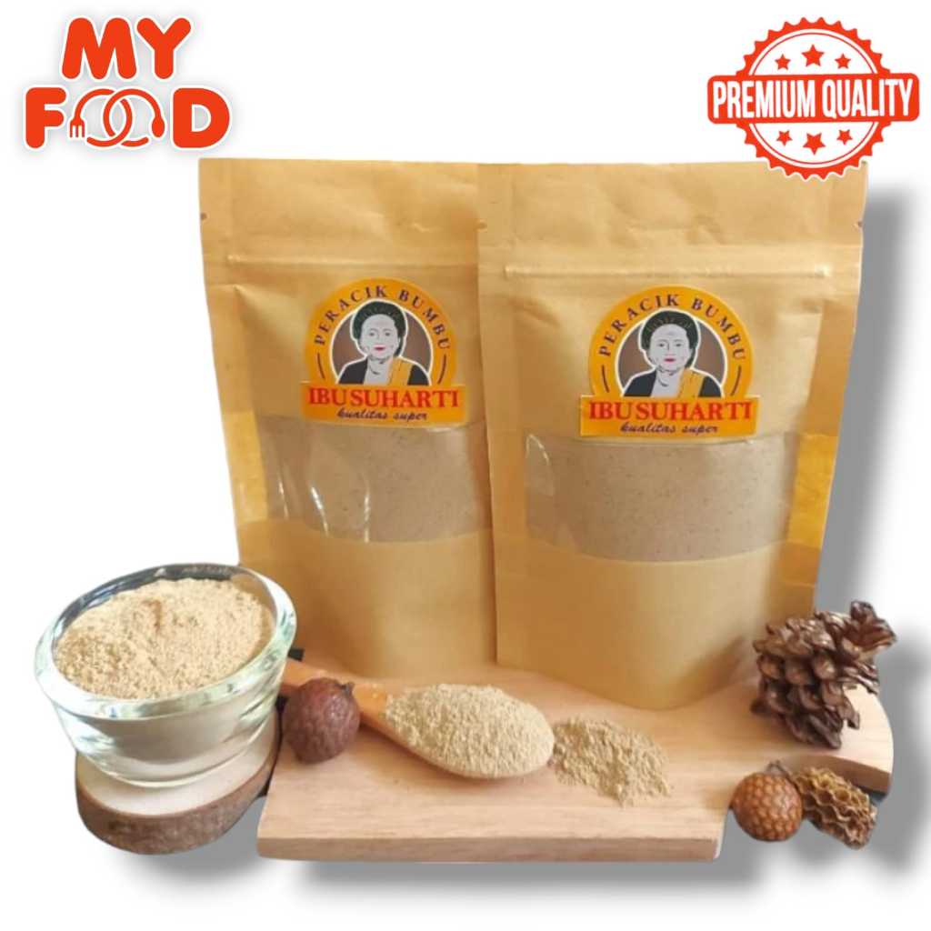 

[Myfoodofficial] - Ibu Suharti Rempah Jahe Bubuk Murni Bumbu Dapur Jahe Giling Pure Ground Ginger Kualitas Premium