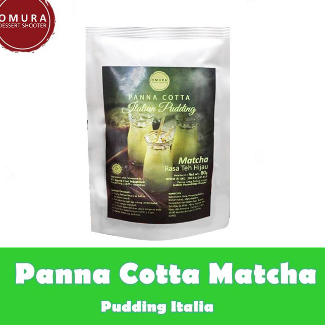 

Seller [SERIES] Panna Cotta Pudding Italia Pudding Sutera Bubuk Puding Instant Omura Dessert Shooter Powder