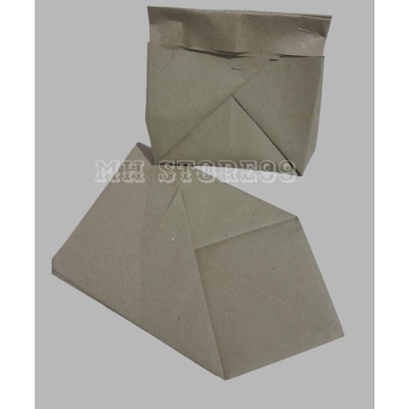 BUNGKUS NASI KEKINIAN / BUNGKUS INSTANT/ KERTAS MINYAK PRAKTIS