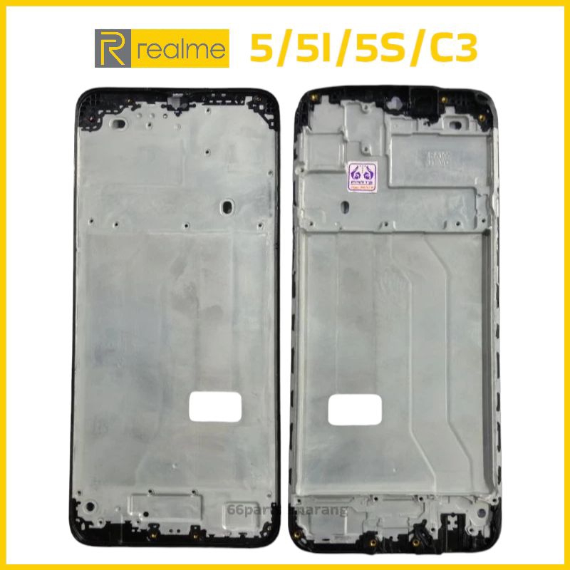 Bazzel Frame Dudukan Lcd Realme 5 / 5i / 5S / C3 Copotan Cabutan
