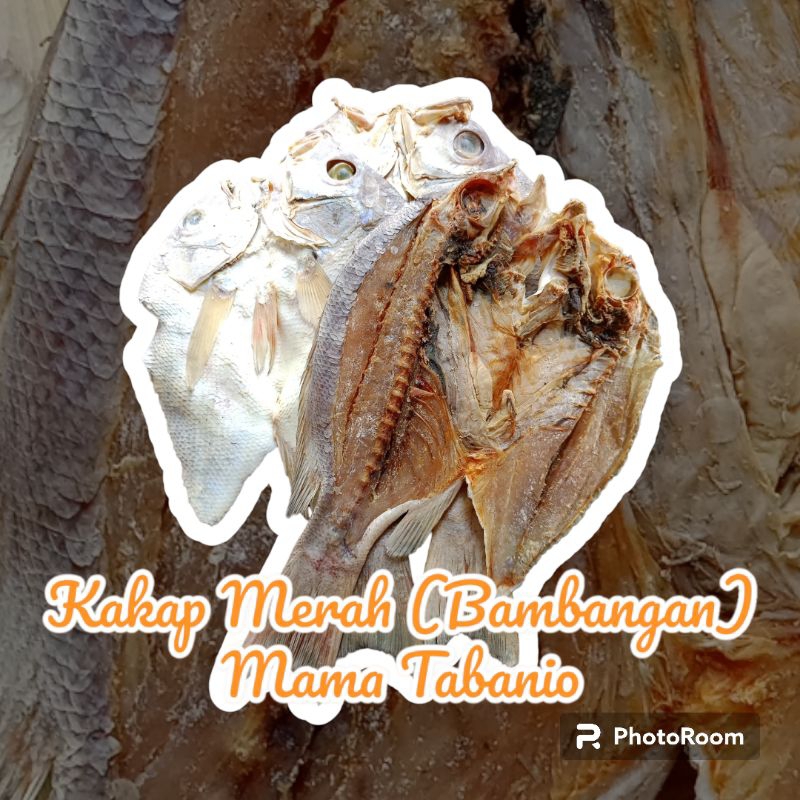 

Ikan Asin Kakap Merah / Bambangan (Utuh)