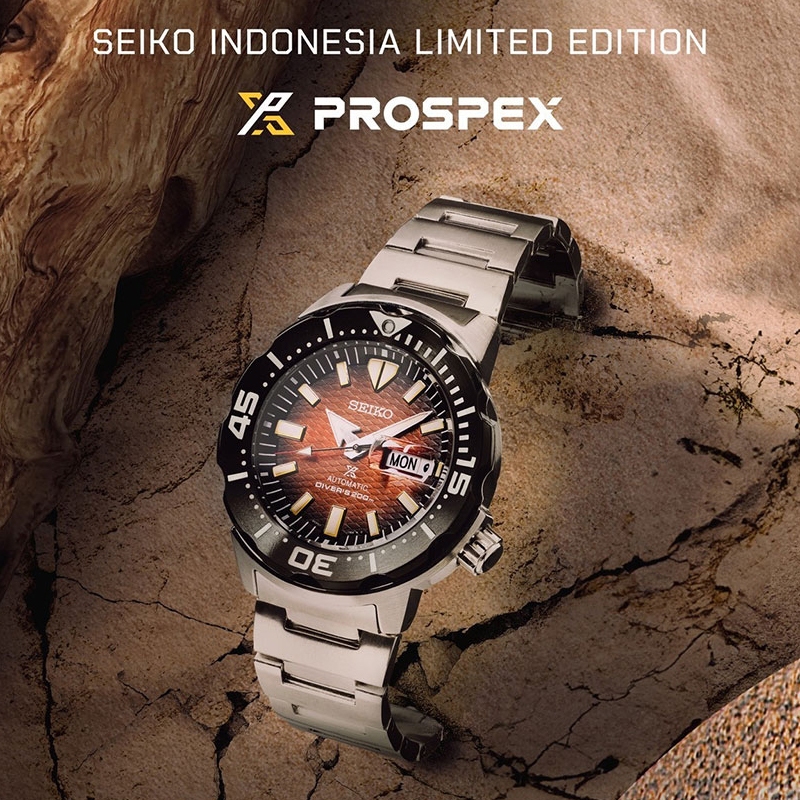 Seiko Prospex SRPK55K1 Monster Komodo Limited - Jam Tangan Pria SRPK55