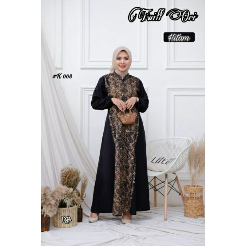 Gamis twill original  klok A cap malaman
