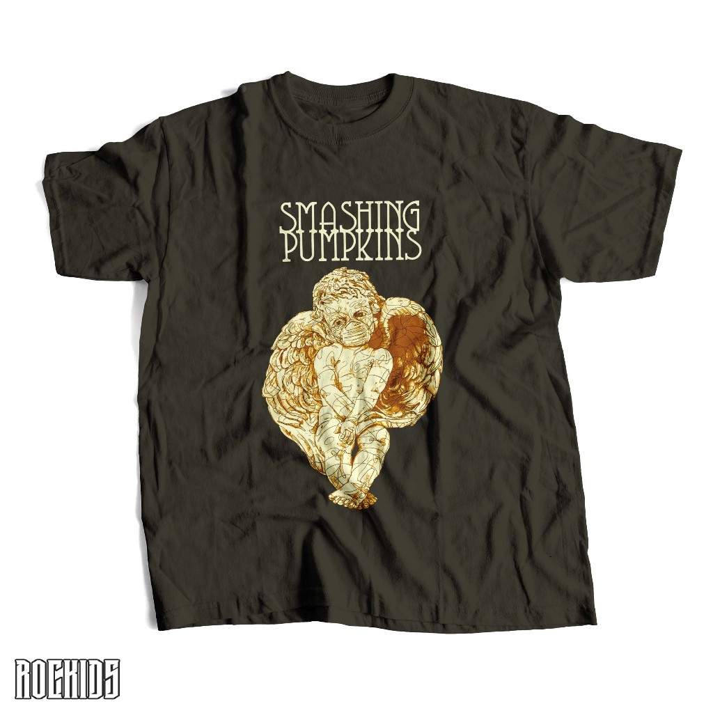 ROCKIDS - SMASHING PUMPKINS - TSHIRT - TEES - KIDSWEAR - KAOS BAND - KAOS SMASHING PUMPKINS -  TSHIR