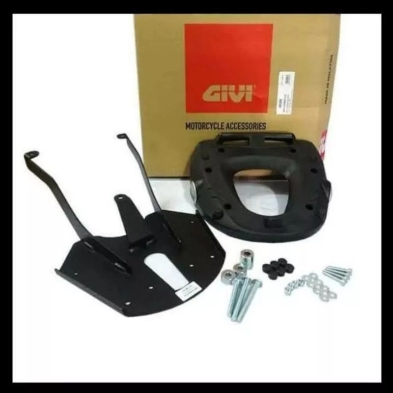 breket dudukan box givi srv vario 125 led original produk