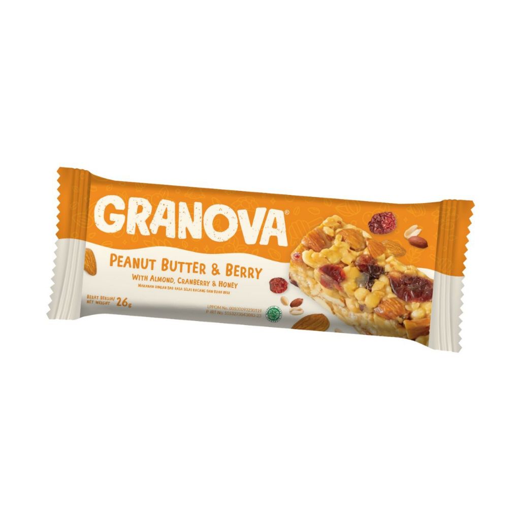 

GRANOVA PEANUT BUTTER & BERRY 26GR