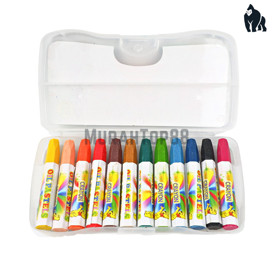 

Best Terlaris Crayon 12 Warna Besar / Oil Pastel / Krayon Set Murah Anak Anak [HARGA PER SET] ➹→❆❂