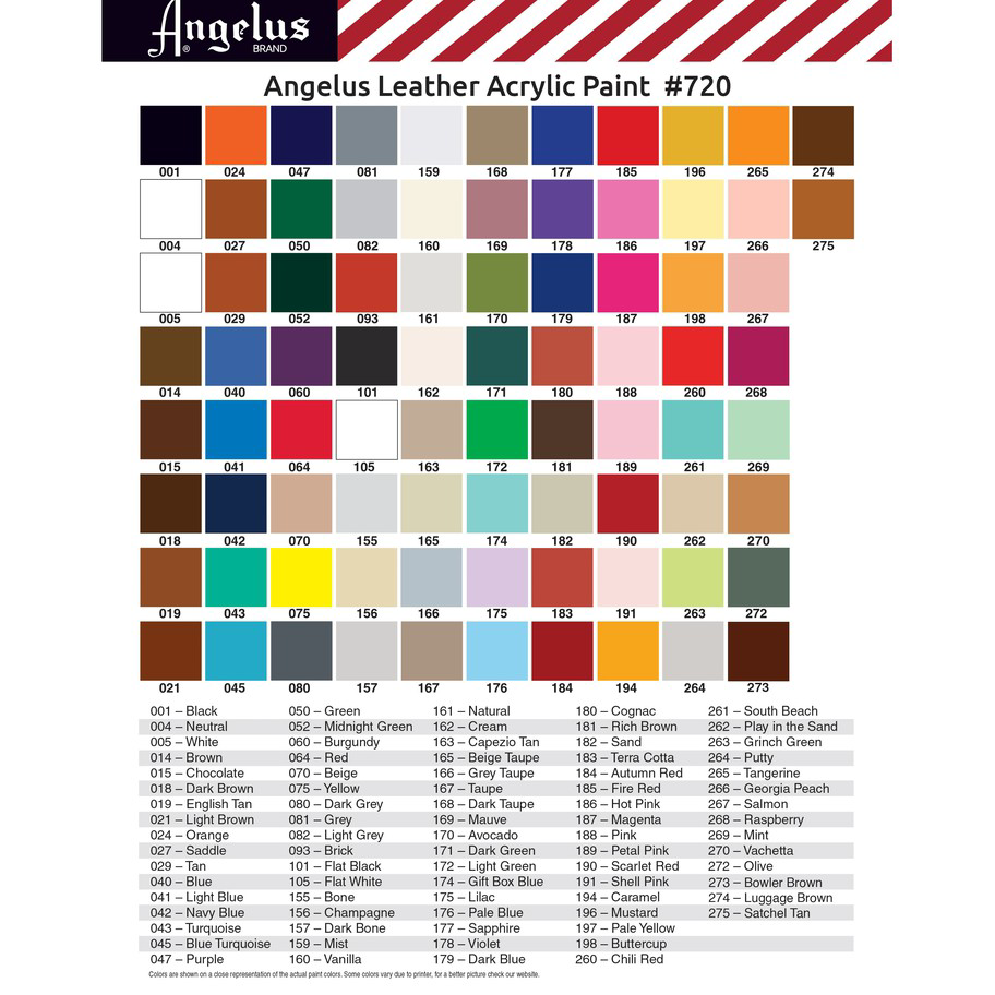 

➽✤★ REFILL - Cat Sepatu Angelus Acrylic Leather Paint