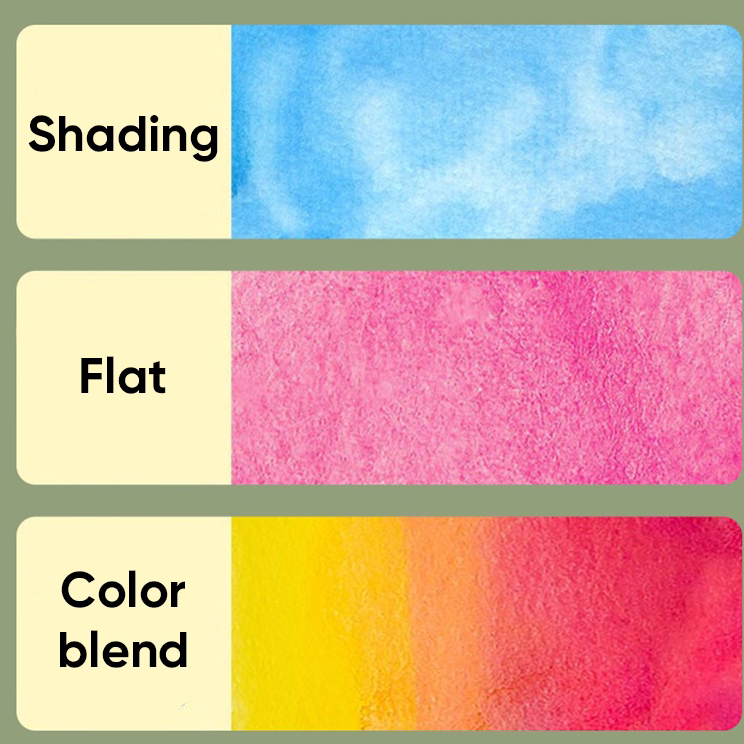 

Pasti Murah Giorgione Cat Air Solid Watercolor Paint Set Pearlescent Pigment 60 Warna Alat Cat Air Lukis Anak ZG-60