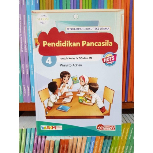 Buku PPKn kelas 1 4 SD Kurikulum Merdeka Global - kelas 4