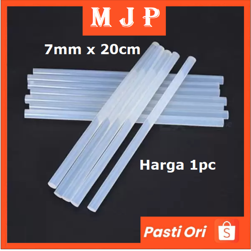 

Isi Lem Tembak Kecil 7mm x 20cm Lem Bakar Glue Stick by MJP Mart
