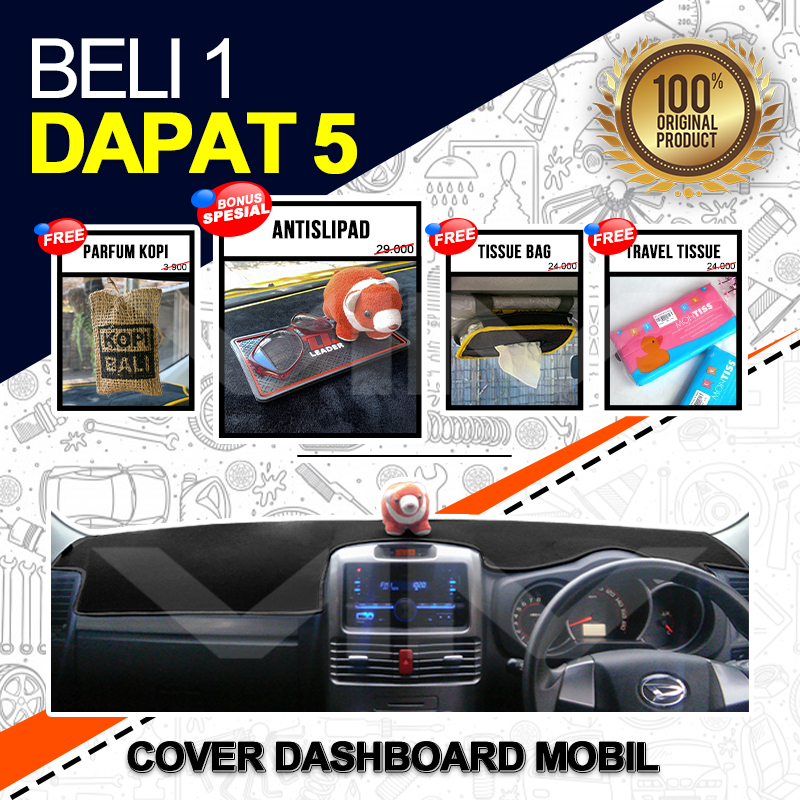 Cover Dashboard Mobil Daihatsu Terios 2006 - 2018 | Alas Karpet Dasbor Interior Mobil 2006 2007 2008