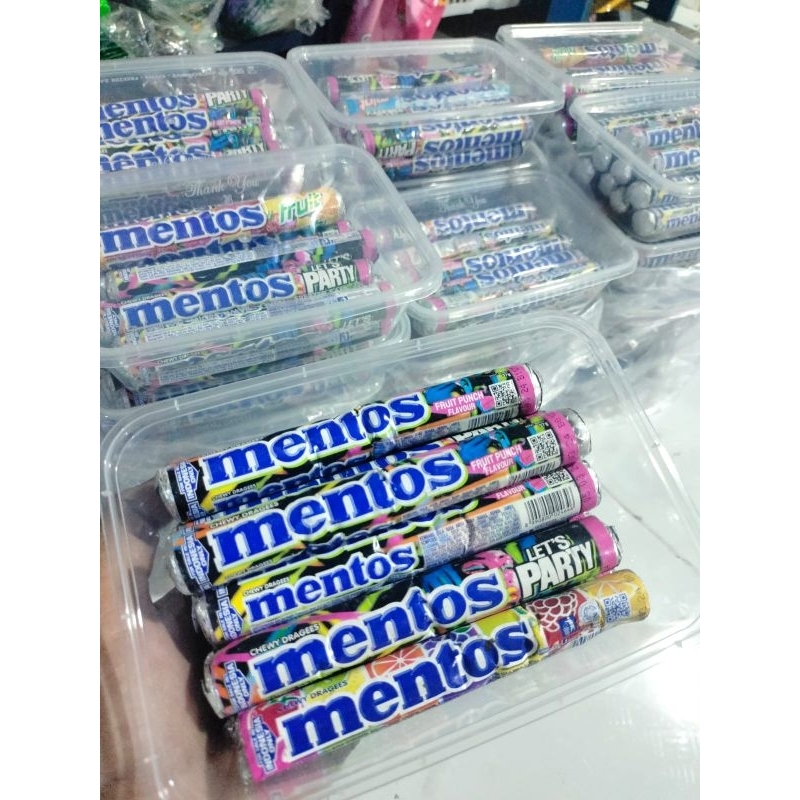 

PROMO 10PCS PERMEN MENTOS BONUS BOX