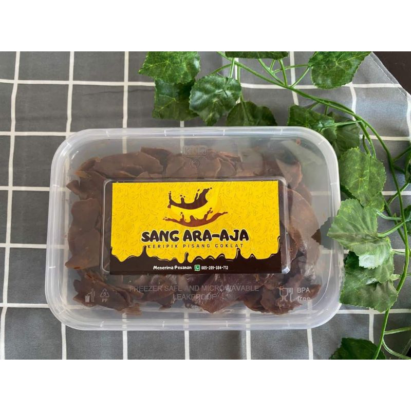 

Kripik pisang Coklat sang-Ara-aja