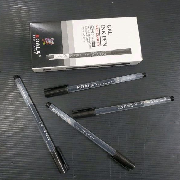 

PULPEN GEL INK 1 KOTAK ISI 12 PCS 0.5mm