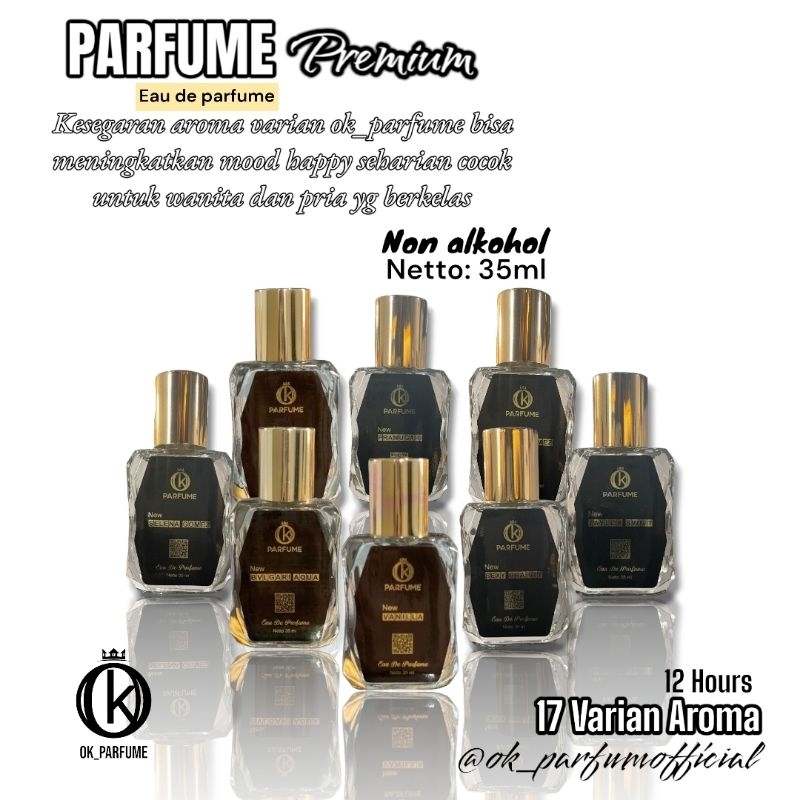 Parfume murah tahan lama ok_parfume premium eau de parfume  kemasan baru