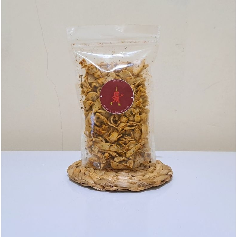 

Basreng Pedas Daun Jeruk 150gr