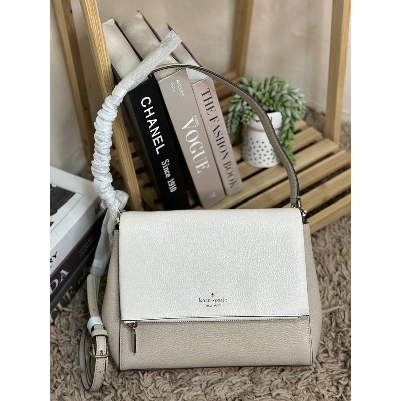 KS leila medium flap shoulder bag