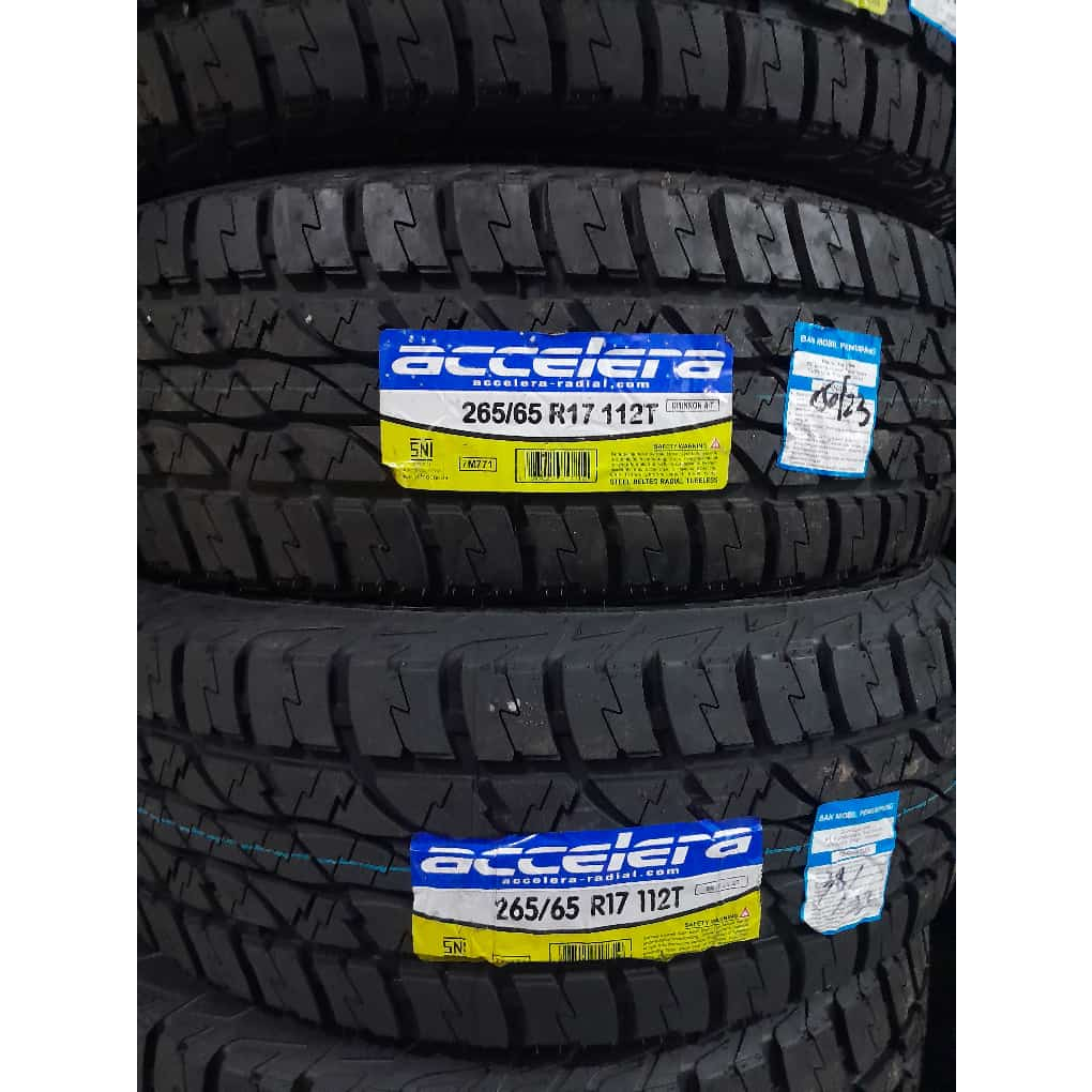 Accelera Omikron A/T 265 65 R17 Ban Semi Off-road Mobil Pajero Fortuner Hilux Triton Ring 17