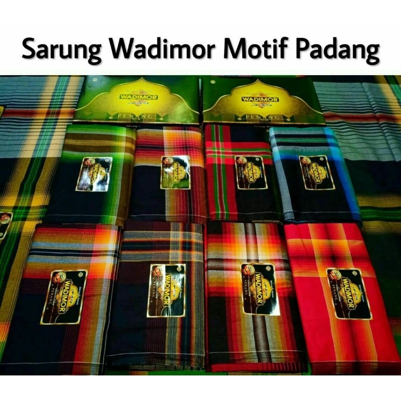GROSIR SARUNG WADIMOR MOTIF PADANG KODIAN ISI 20
