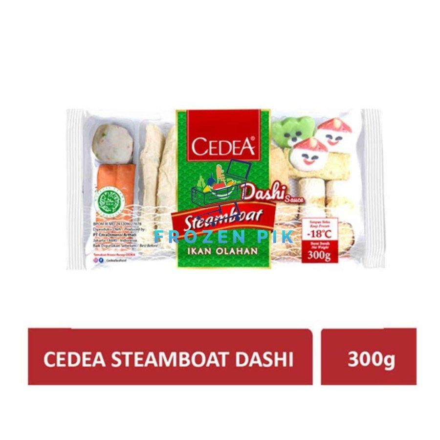 

Steamboat Cedea 300Gr Shabu Set