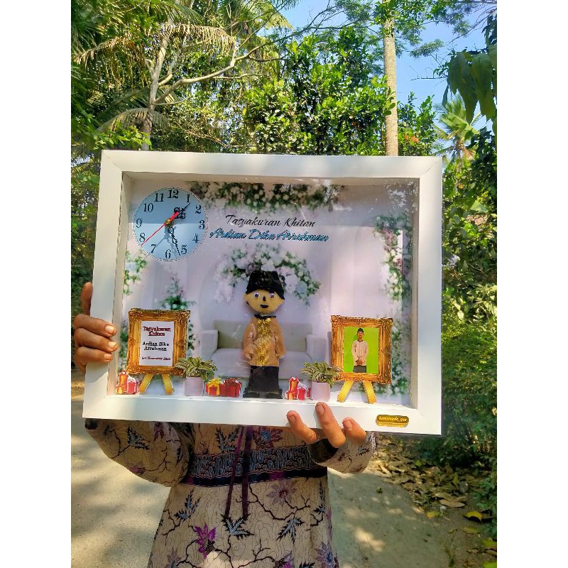 pigura khitan jumbo, kado khitan, pigura khitan