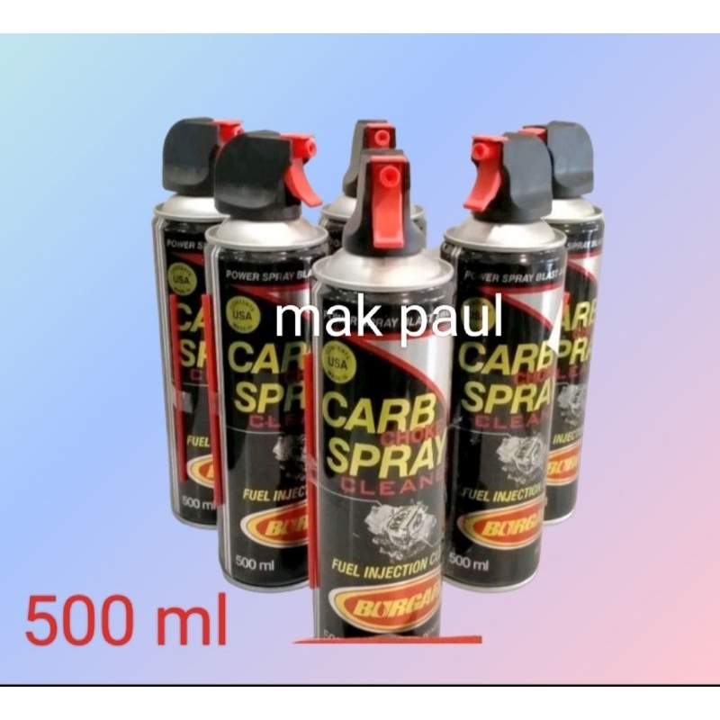 carbu cleaner INJEKSI & KARBULATOR clean 500ml mobil motor