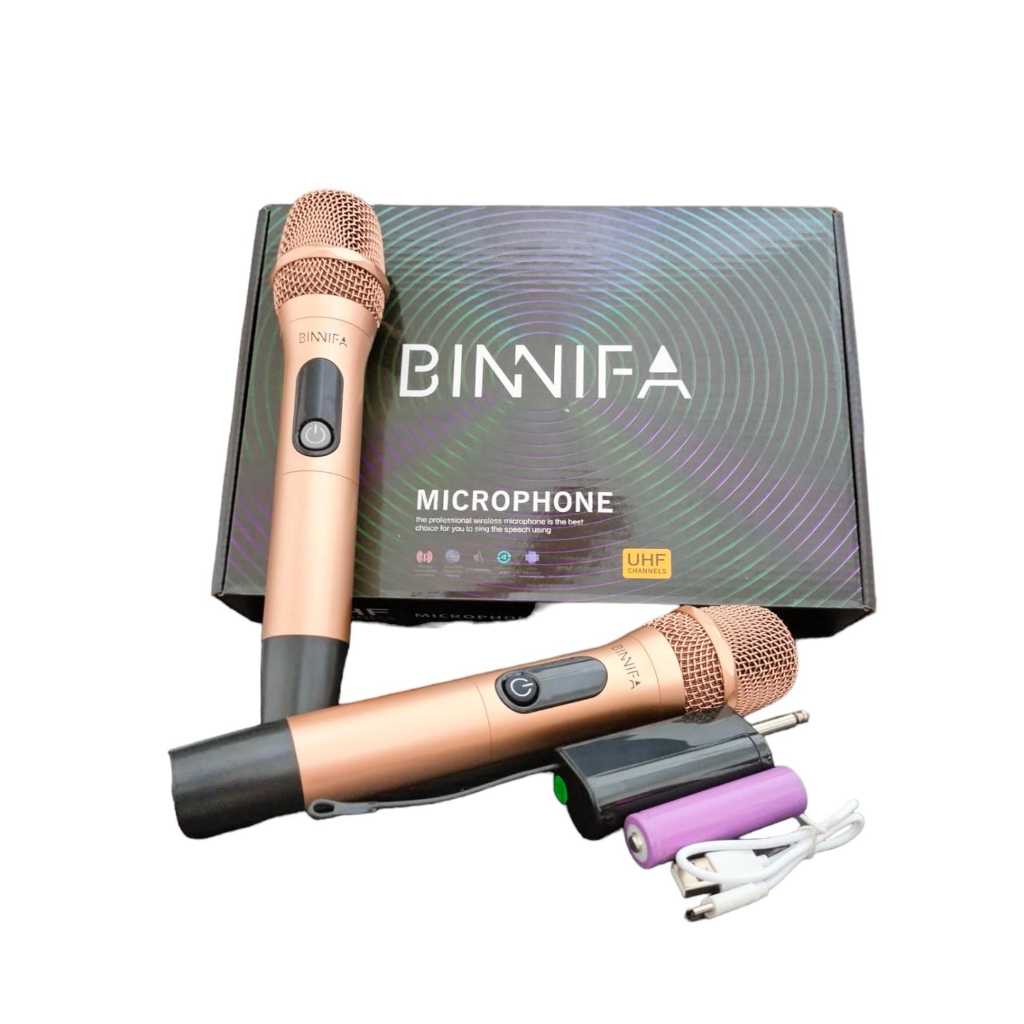 BINNIFA Mic Wireless UHF/Microphone