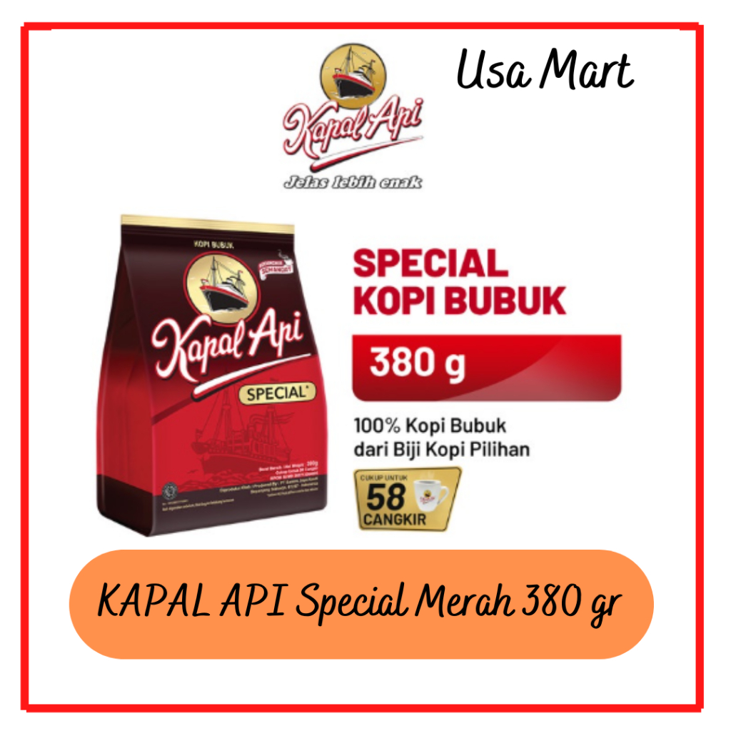 

KAPAL API Special Kopi 380 gram