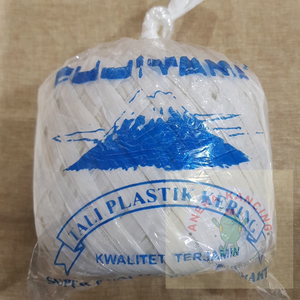 

[1 Roll] Tali Rafia Putih Merk Fujiyama 500gr Halus - Tali Pengikat Putih Lembut Halus High Quality