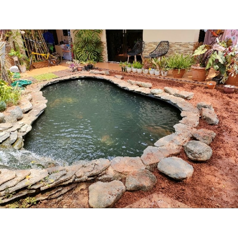 Taman Kolam Ikan Minimalis