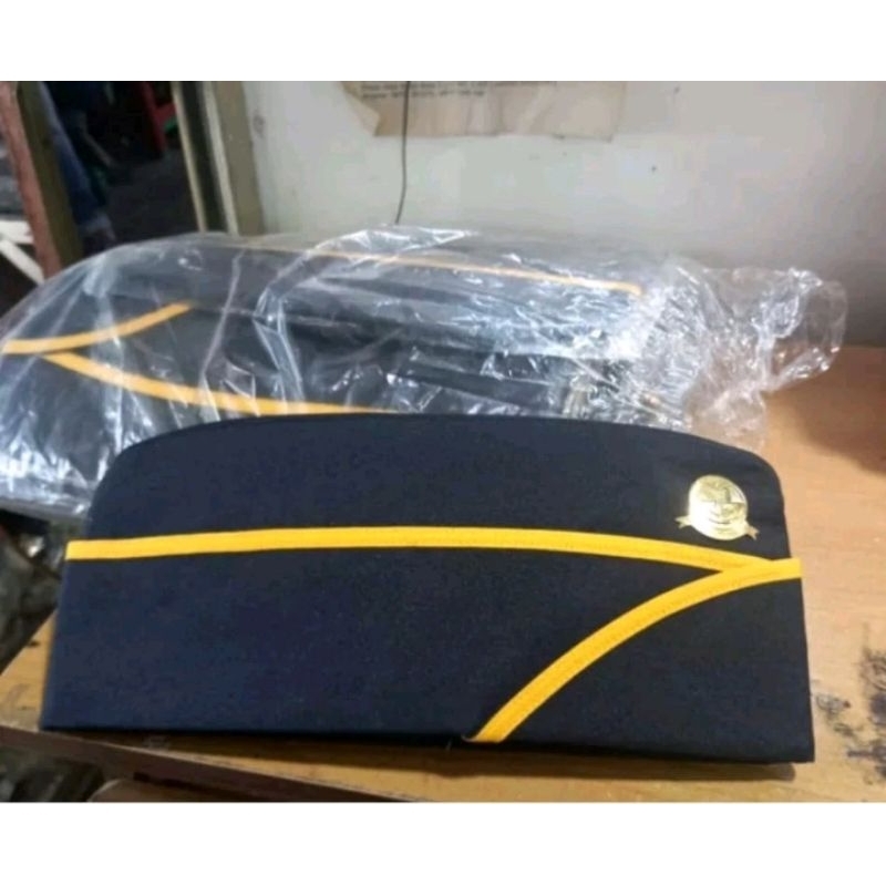 Topi Mut Perhubungan (Cowok) + Pin Mut