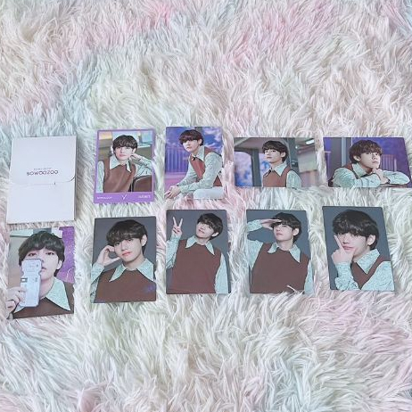 BTS V MINI PHOTOCARD SOWOOZOO OFFICIAL MPC MINI PC SET TAEHYUNG
