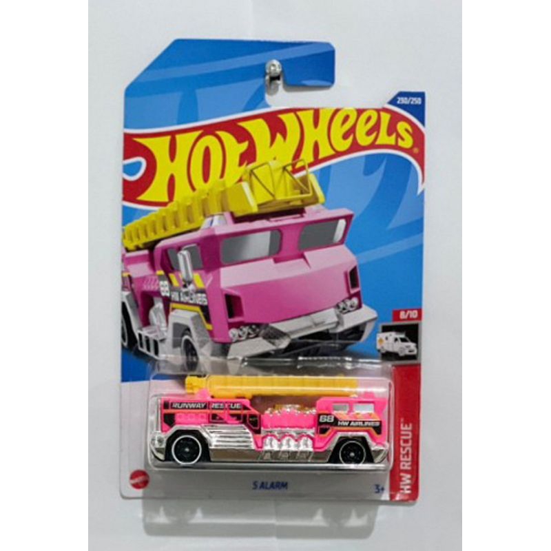 Hotwheels 5 Alarm Pink