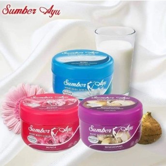 Sumber Ayu White Body scrub / Lulur Mandi 250 ml