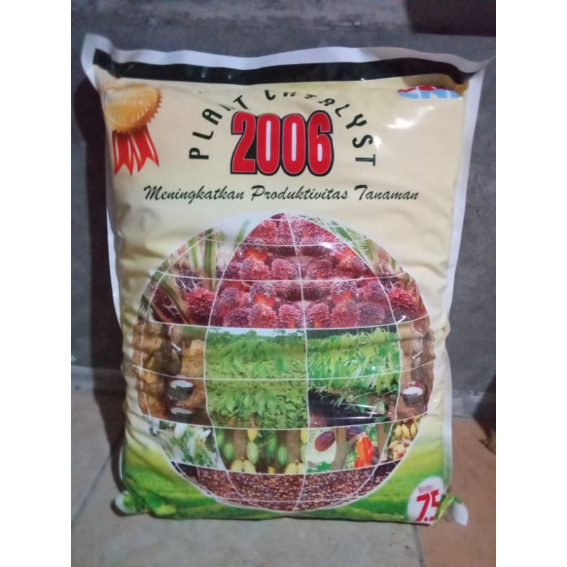 PUPUK SAWIT PLANT CATALYST CNI PUPUK KARET PLANT CATALYST 2006 CNI