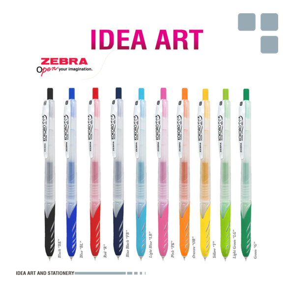 

Pulpen / Pen / Ballpoint Zebra Kokoro Plus Gel 0.5