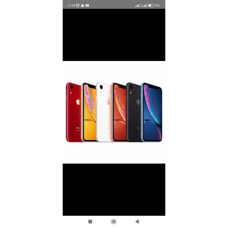Iphone XR 128gb exinter, Hitam