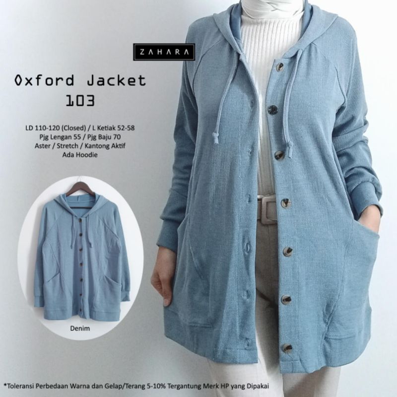 JACKET OXFORD STANFORD // Original Zahara Outerwear Knit