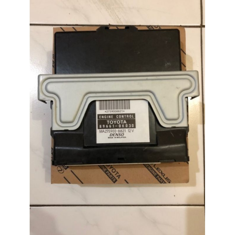 Ecu Komputer Computer Toyota Hilux 2005 2006 2007 2008 2009 2010 2011 Bensin Manual MT 89661-0K030 O