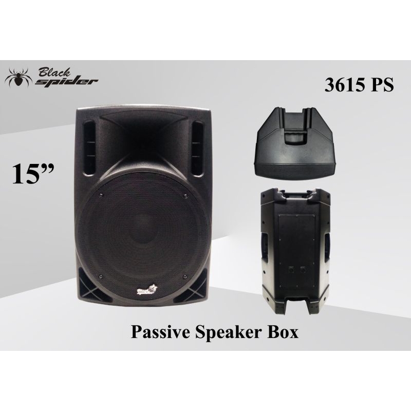 SPEAKER PASIF BLACKSPIDER 3615 PS 15 INCH 500 WATT FIBER MONITOR 3615PS